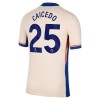 Officiële Voetbalshirt Chelsea Caicedo 25 Uit 2024-25 - Heren